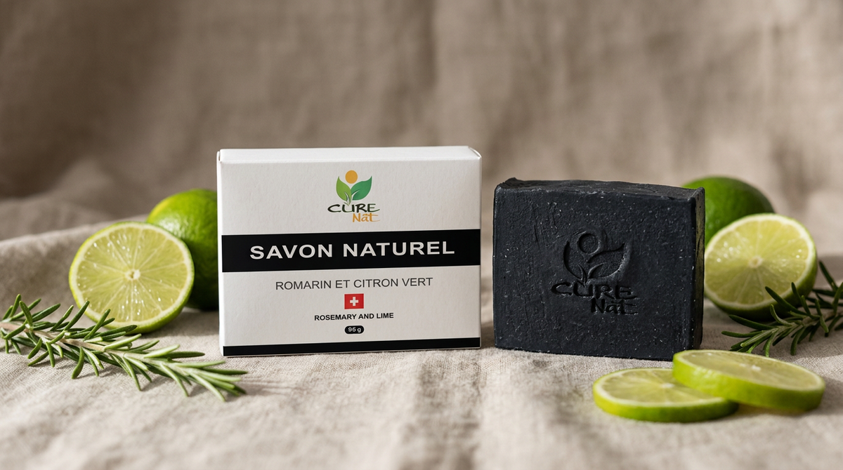 Savon Détox au Charbon Actif
