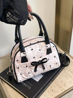 Sac Bandoulière Froncé Nœud