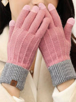 Gants Tricotés Chauds Tactiles