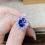 Bague Fleur Argent 925