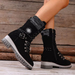 Bottines Style Rangers À Lacets