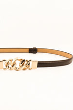 Ceinture Fine Simili Cuir