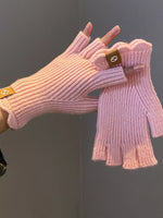 Gants Tricotés Sans Doigts