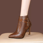 Bottines Bout Pointu Talon Aiguille