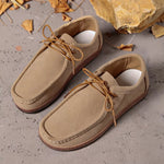 Mocassins Bout Rond À Lacets