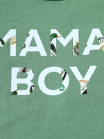 Ensemble T-Shirt " Mama's Boy " & Short Garçon