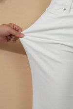 Jean Large Taille Haute Deux Boutons