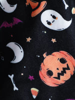 Ensemble Robe Fantôme & Cape à Capuche Halloween Fille