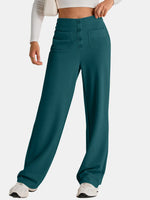 Pantalon Large Taille Haute