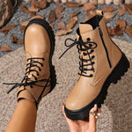 Bottines Style Rangers À Lacets