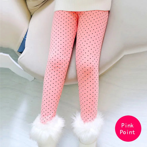 Legging Chaud Fille - Coton Imprimé
