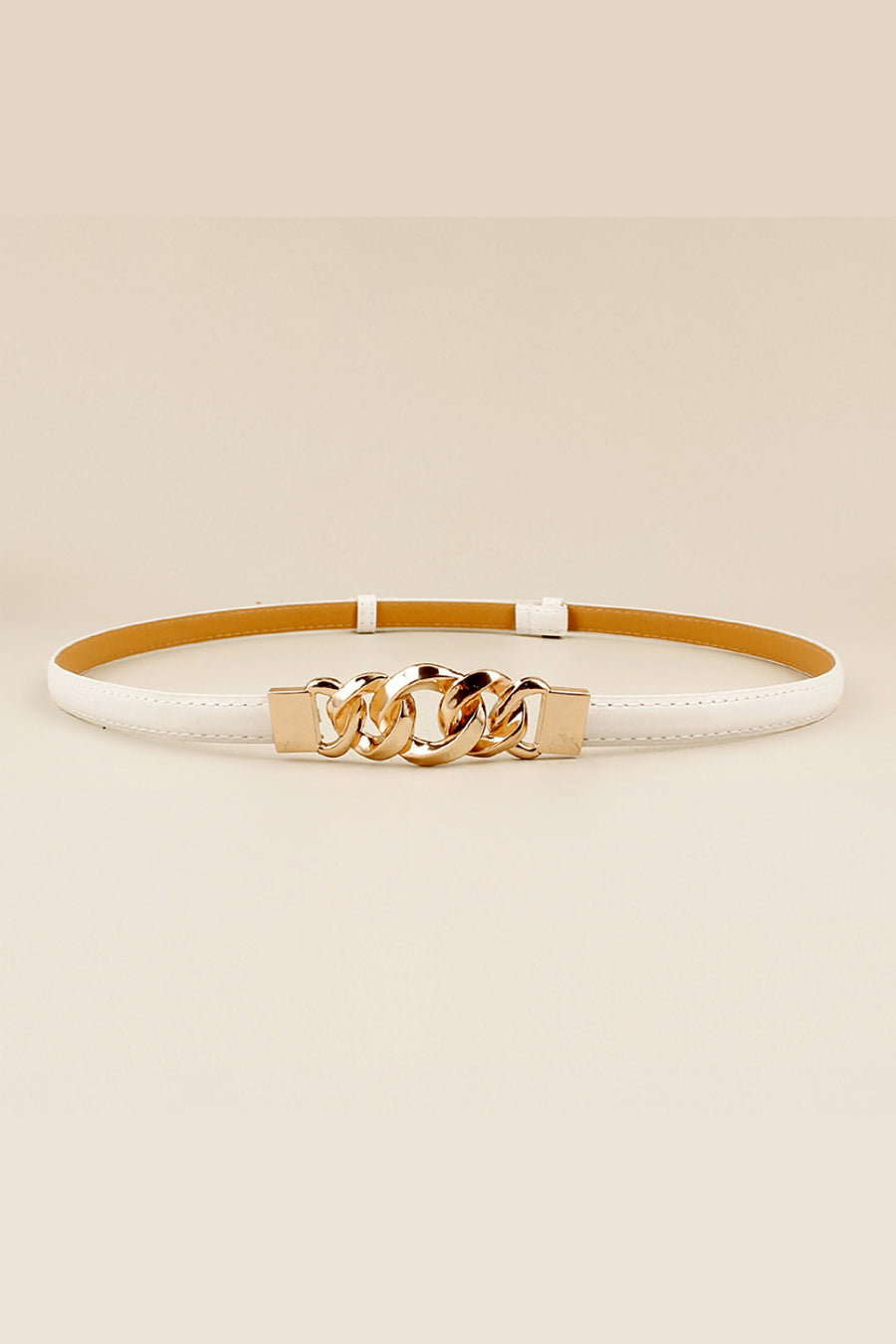 Ceinture Fine Simili Cuir