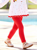 Ensemble Haut Peplum Fruits & Legging Fille