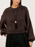 Pull Oversize Grosse Maille