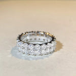 Bague Moissanite Argent 925
