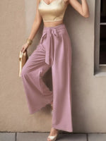 Pantalon Large Taille Haute
