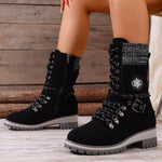 Bottines Style Rangers À Lacets