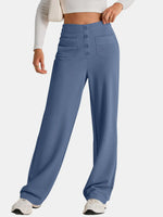 Pantalon Large Taille Haute