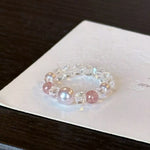 Bague Perle & Cristal