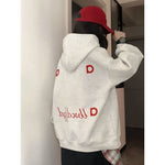 Sweat à Capuche Oversize Minimaliste – Style K-Pop & Kawaii Streetwear