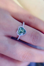 Bague Cœur Moissanite 1 Carat
