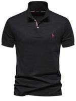 Polo Boutonné Manches Courtes Homme