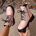Bottines Style Rangers À Lacets
