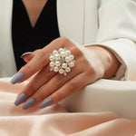 Bague Amas De Perles
