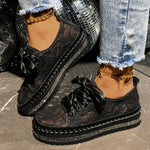 Baskets Basses en Dentelle & Lacets Ruban — Style Chic Kawaii & Glamour
