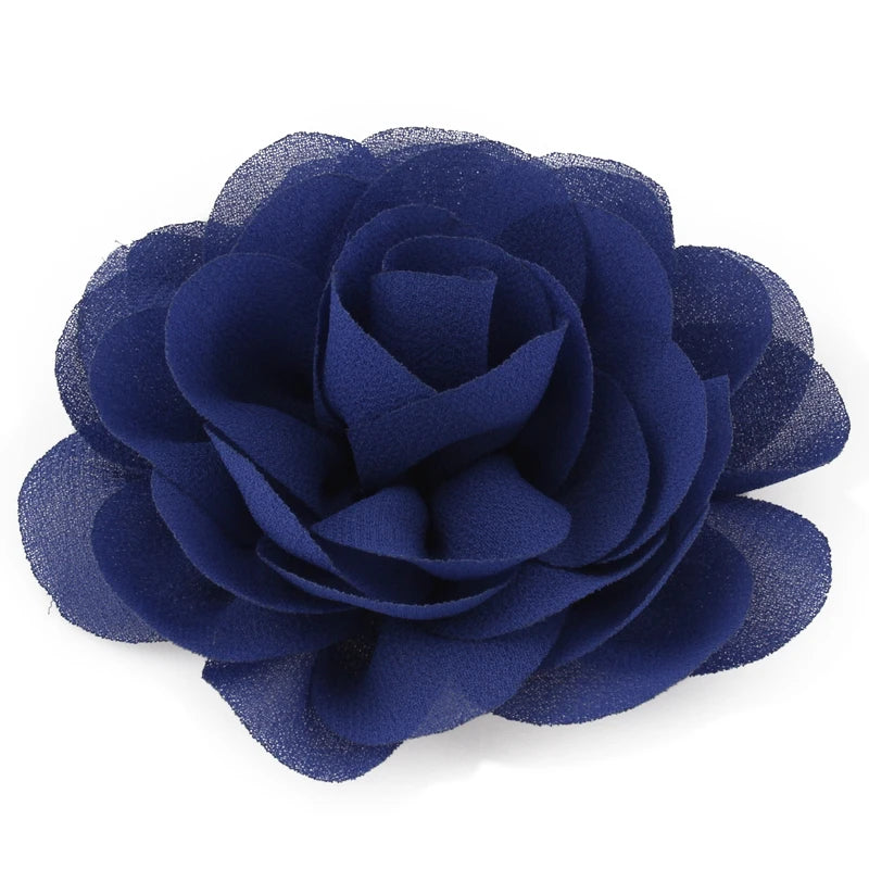 Pinces à Cheveux Fleurs en Chiffon - Nouveau-né & Enfant