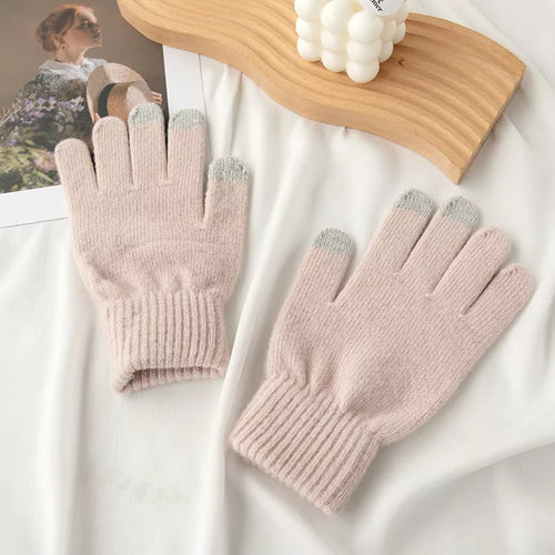Gants Tricotés Tactiles