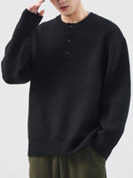 Pull Boutonné Bord-Côte Homme