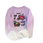 Sweatshirt Léger Coupe Ample Femme — Pullover d'Automne Design Unique (8 Coloris)