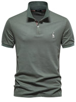 Polo Boutonné Manches Courtes Homme