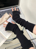 Gants Tricotés Chauffe-Bras