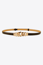 Ceinture Fine Simili Cuir