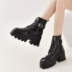 Bottines Plateforme Boucle & Clous