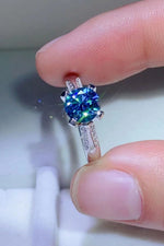 Bague Moissanite 1 Carat - Griffes 4 Points