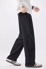 Coupe Ample Jean Taille À Cordon Homme