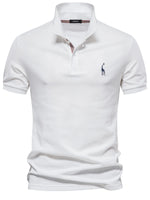 Polo Boutonné Manches Courtes Homme