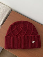 Bonnet Douillet En Laine Tricotée