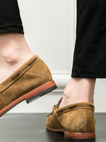 Mocassins Plats Bout Rond