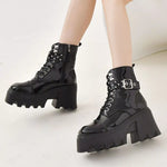 Bottines Plateforme Boucle & Clous