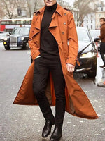 Trench Long Manches Longues Homme