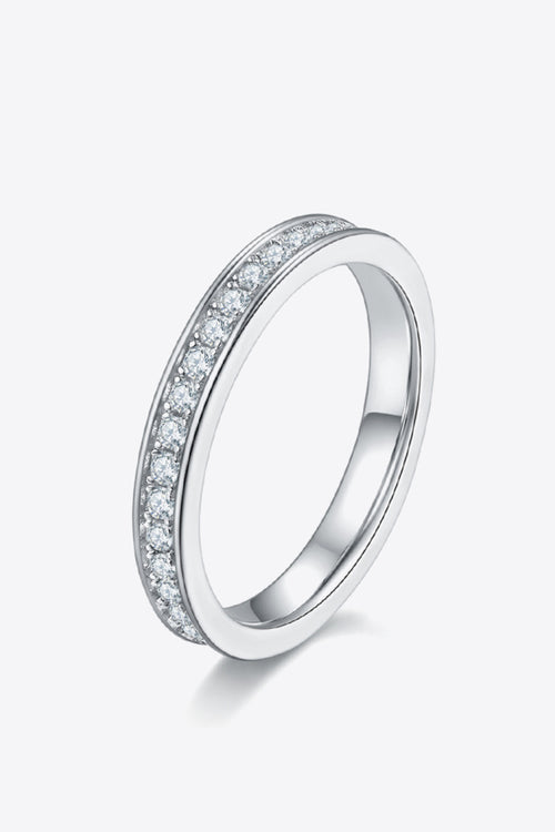 Bague Moissanite Mots Secrets