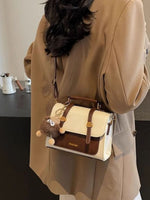 Sac Bandoulière Bicolore À Rabat