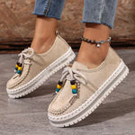 Mocassins Bout Rond Plateforme