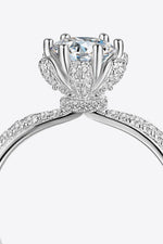 Bague Moissanite 1 Carat - Griffes 6 Points