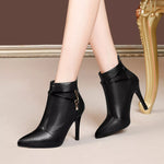 Bottines Bout Pointu Talon Aiguille