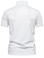 Polo Boutonné Manches Courtes Homme